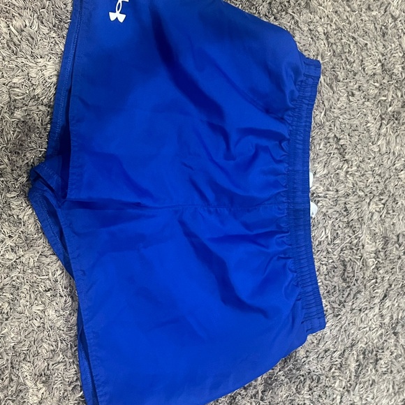 Under Armour Royal Blue Training Shorts - Picture 1 of 7